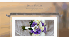 Desktop Screenshot of elegantpromises.com